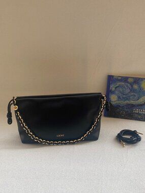 Loewe black shoulder bag